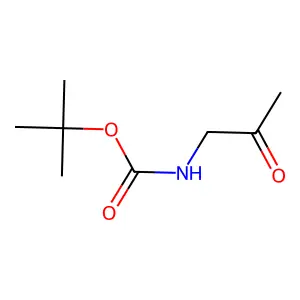 tert-butyl N-(2-oxopropyl)carbamate structure