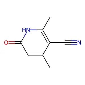 6-Hydroxy-2,4-dimethylnicotinonitrile structure