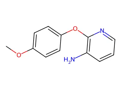 2-(4-Methoxyphenoxy)pyridin-3-amine structure