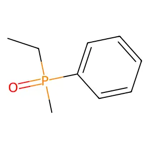 Phosphine oxide, ethylmethylphenyl-, (R)- structure