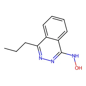 1-Phthalazinamine, N-hydroxy-4-propyl- structure