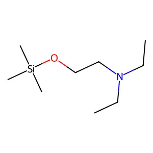 Triethylamine, 2-(trimethylsiloxy)- structure