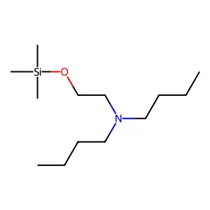 N-(2-(三甲基硅氧基)乙基)二丁胺 structure
