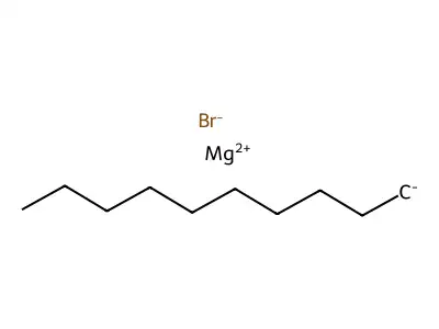 Decylmagnesium bromide solution structure