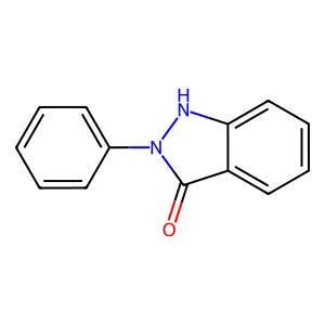 3-Indazolinone, 2-phenyl- structure