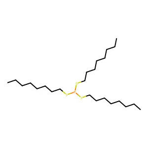 Trioctyl phosphorotrithioite structure