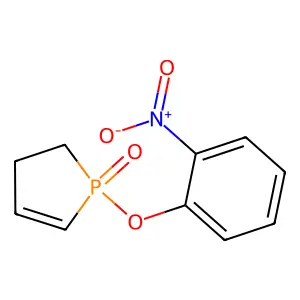 1-(2-Nitrophenoxy)-2,3-dihydro-1H-1lambda~5~-phosphol-1-one structure