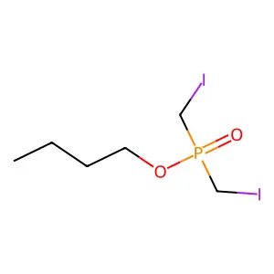 Butyl (iodomethyl) phosphinate structure