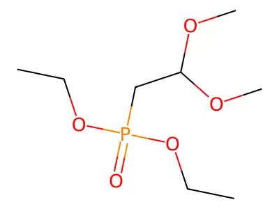 Diethyl (2,2-dimethoxyethyl)phosphonate structure