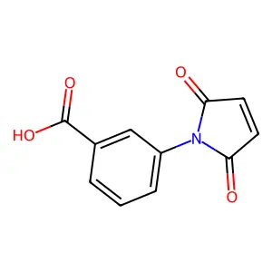 3-(2,5-二氢-2,5-二氧代(1H)-吡咯-1-基)苯甲酸 structure