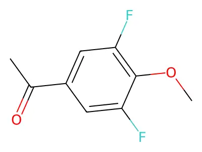 3',5'-Difluoro-4'-methoxyacetophenone structure
