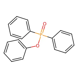 Phenyl P,P-diphenylphosphinate structure
