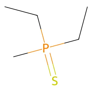 Diethyl(methyl)sulfanylidene-lambda~5~-phosphane structure