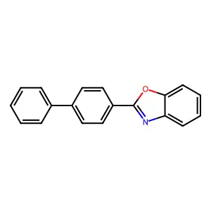 2-Biphenylbenzoxazole structure