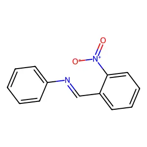 N-(2-亚硝基亚苄基)苯胺 structure