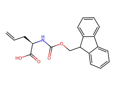 Fmoc-alpha-allyl-DL-glycine structure
