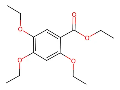 Ethyl 2,4,5-triethoxybenzoate structure