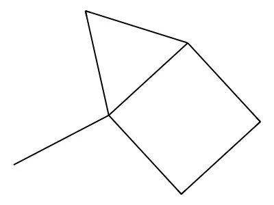 Bicyclo(2.1.0)pentane, 1-methyl- structure
