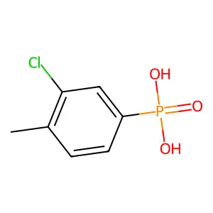 (3-Chloro-4-methylphenyl)phosphonic acid structure