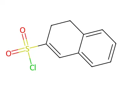 3,4-dihydronaphthalene-2-sulfonyl Chloride structure