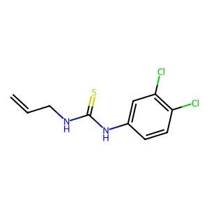 Thiourea, N-(3,4-dichlorophenyl)-N'-2-propenyl- structure