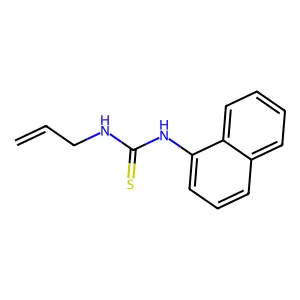 1-Allyl-3-(naphthalen-1-yl)thiourea structure