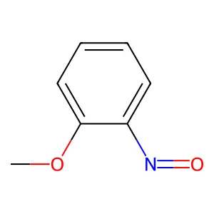 1-Methoxy-2-nitrosobenzene structure