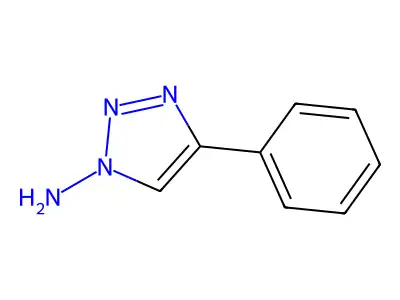 4-Phenyl-1,2,3-triazolylamine structure