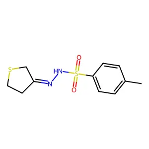 4-methyl-N-(thiolan-3-ylideneamino)benzenesulfonamide structure