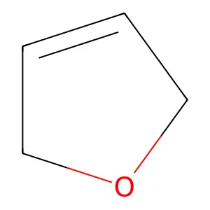 2,5-二氢呋喃 structure