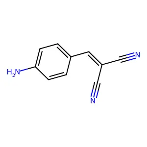 Propanedinitrile, 2-((4-nitrophenyl)methylene)- structure