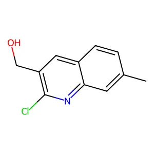 (2-Chloro-7-methylquinolin-3-yl)methanol structure