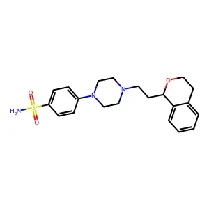 PNU 101387;Sonepiprazole structure
