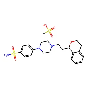 Sonepiprazole Mesylate structure