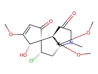 Acutumine structure