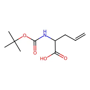 2-{[tert-Butoxy(hydroxy)methylidene]amino}pent-4-enoate structure