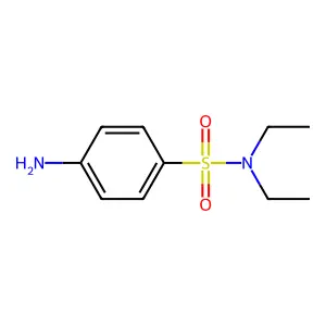 4-amino-N,N-diethylbenzene-1-sulfonamide structure
