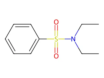 N,N-二乙基苯磺酰胺 structure