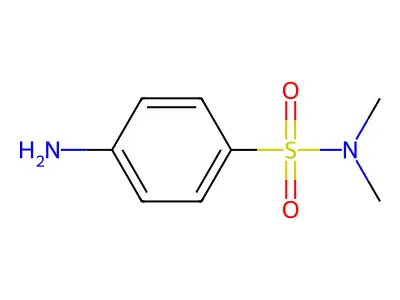 4-氨基-N,N-二甲基苯磺酰胺 structure