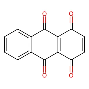 1,4,9,10-Anthradiquinone structure