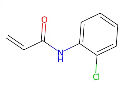 N-(2-chlorophenyl)acrylamide structure