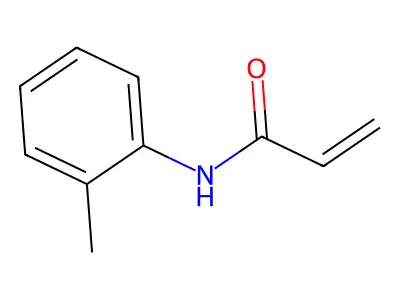 N-(2-methylphenyl)prop-2-enamide structure