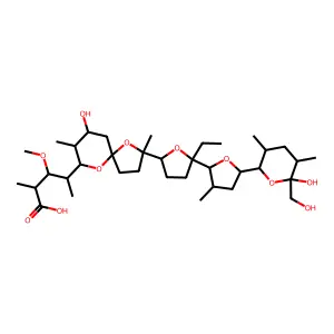 莫能菌素 structure