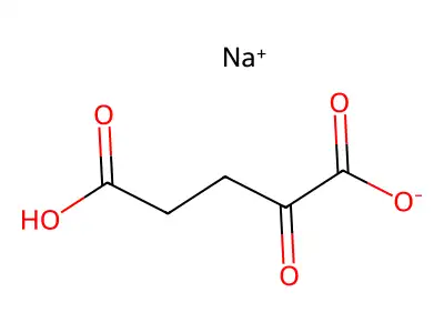 alpha-Ketoglutaricacidxsodiumsalt structure
