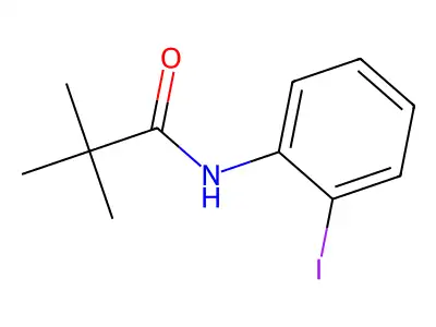 2-Iodo-pivaloylaniline structure