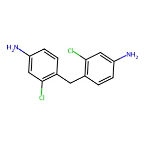 4,4'-亚甲基双(3-氯苯胺) structure