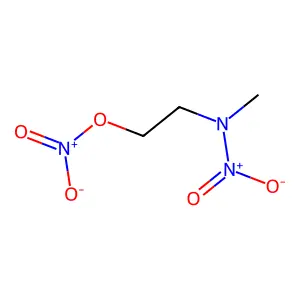 2-(甲基硝氨基)乙基硝酸酯 structure