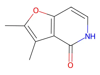 2,3-Dimethylfuro[3,2-c]pyridin-4(5H)-one structure