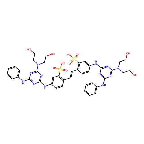 Fluorescent Brightener 28 structure