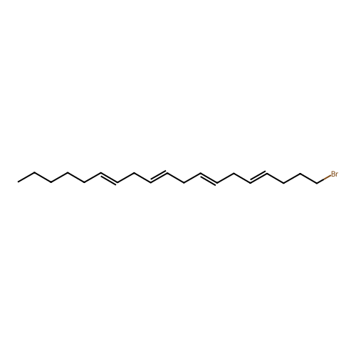 1-Bromononadeca-4,7,10,13-tetraene structure